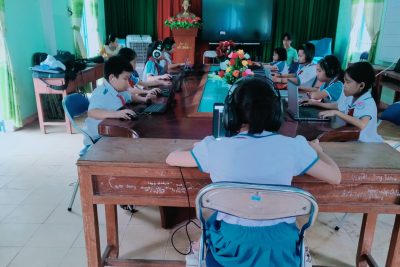 Trường TH xã Bình Thuận tổ chức hội thi IOE cấp Quốc gia năm học 2022-2023